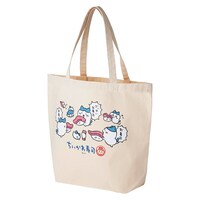「むちゃうま!!ちいかわ寿司」で販売される大きめサイズのトートバッグ。