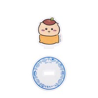 「むちゃうま!!ちいかわ寿司」で販売されるアクリルスタンドinカプセル。