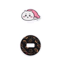 「むちゃうま!!ちいかわ寿司」で販売されるアクリルスタンドinカプセル。