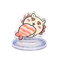 「むちゃうま!!ちいかわ寿司」で販売されるアクリルスタンドinカプセル。