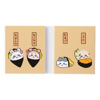 「むちゃうま!!ちいかわ寿司」で販売されるパタパタメモ。