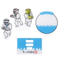 「むちゃうま!!ちいかわ寿司」で販売されるレイヤーアクリルスタンド。