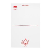 「むちゃうま!!ちいかわ寿司」で販売される活版ポストカード。