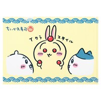 「むちゃうま!!ちいかわ寿司」で販売されるクリアファイル。