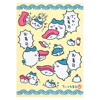 「むちゃうま!!ちいかわ寿司」で販売されるクリアファイル。