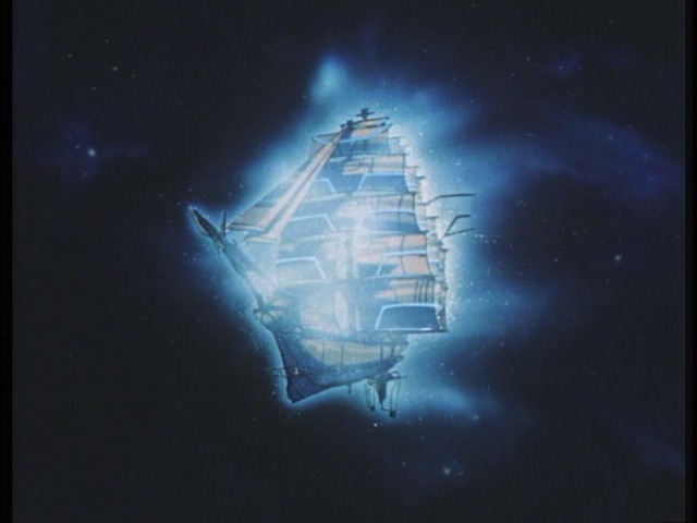 アニメ映画「オーディーン 光子帆船スターライト」の場面カット。 (c)東北新社