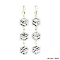 「カイジアクリルピアス『サイコロ 456（シゴロ賽）』」