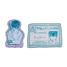 「土方十四郎（トッシ―）のブランケットinクッション」予価税込：7700円 (c)空知英秋／集英社