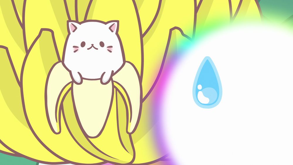 アニメ「ばなにゃ あらうんど ざ わーるど」ティザーPVより。(c)ばなにゃらばーず
