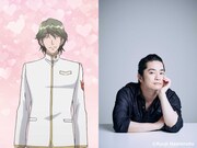 有馬燻（左）と福山潤（右）。