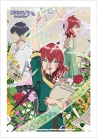 amiami（オンラインショップ）のBlu-ray BOX購入特典「キービジュアル使用アクリルキャラクタープレート」。