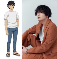 左から愛川蓮司、岩中睦樹。