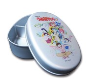 「TVアニメ『うる星やつら』展」グッズ付きチケットに付属するアルミ弁当箱。