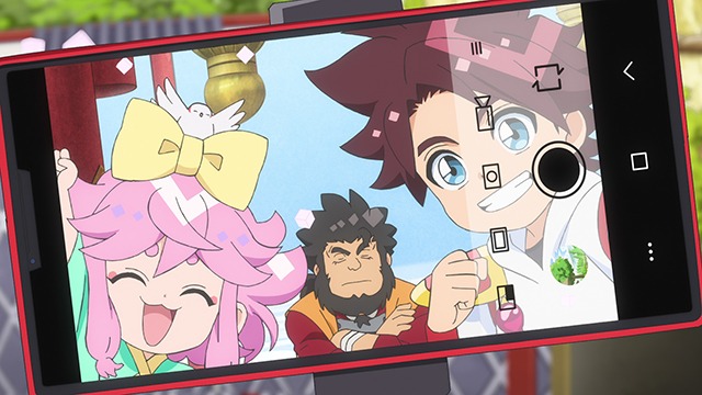 TVアニメ「魔神創造伝ワタル」新PVの場面カット。 (c)サンライズ・R