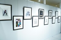 「一周忌追悼 寺沢武一 原画展 ～Peace&Love～」の様子。