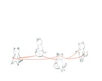 「一年前の猫」より。