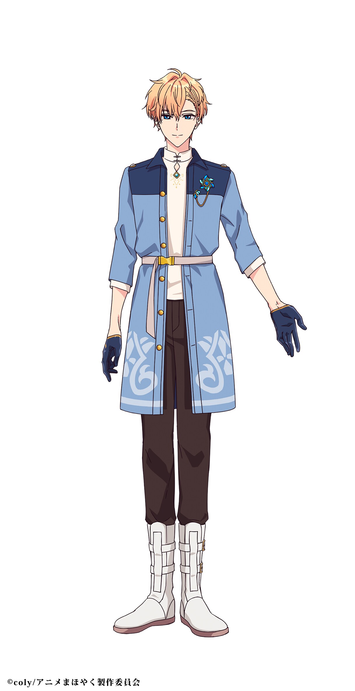 ヒースクリフの全身設定画。 - 「魔法使いの約束」アーサーとオズを