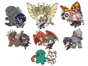 mochochoシリーズの描き下ろしイラスト。