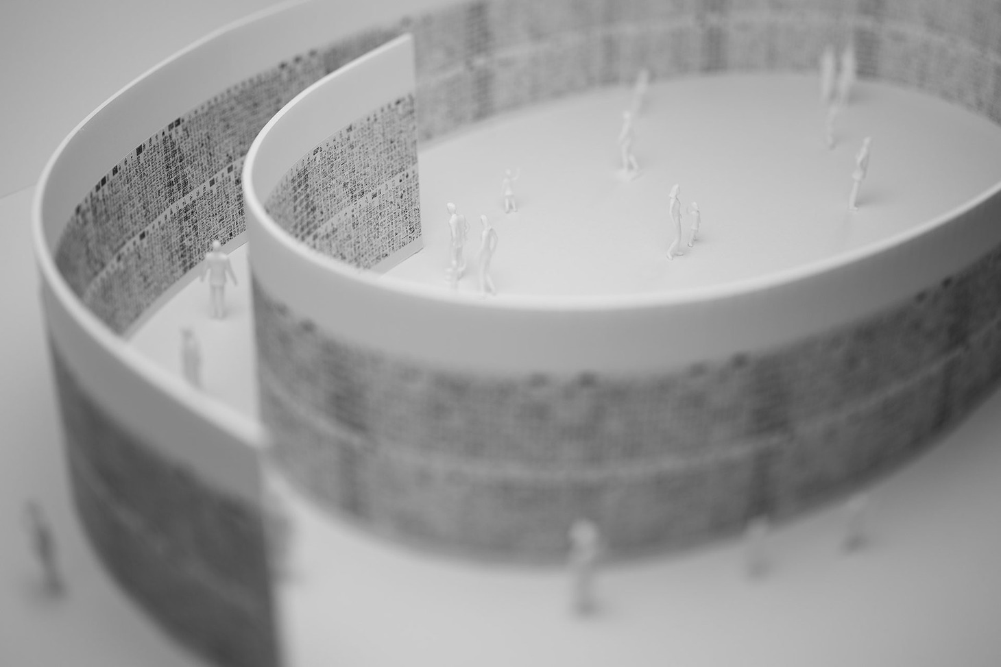 「ONE PIECE ONLY」展の空間模型。 (c) Eiichiro Oda / Shueisha Inc. All rights reserved.  Photograph by Naoki Honjo