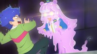 TVアニメ「ぷにるはかわいいスライム」PV第2弾より。 (c)まえだくん／小学館／ぷにる製作委員会