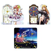 「ハヤテのごとく！ アクリルクロック」「トニカクカワイイ アクリルクロック」