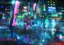 アニメ「佐々木とピーちゃん」シーズン2の新ビジュアル。