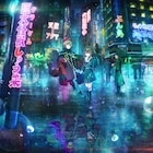 「佐々木とピーちゃん」シーズン2の新ビジュアル、お隣さんとアバドンが雨の中で佇む