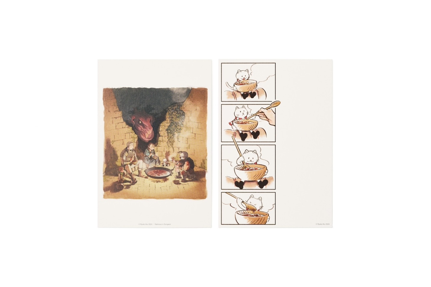 「ダンジョン飯×BUMP OF CHICKEN Postcard Set」