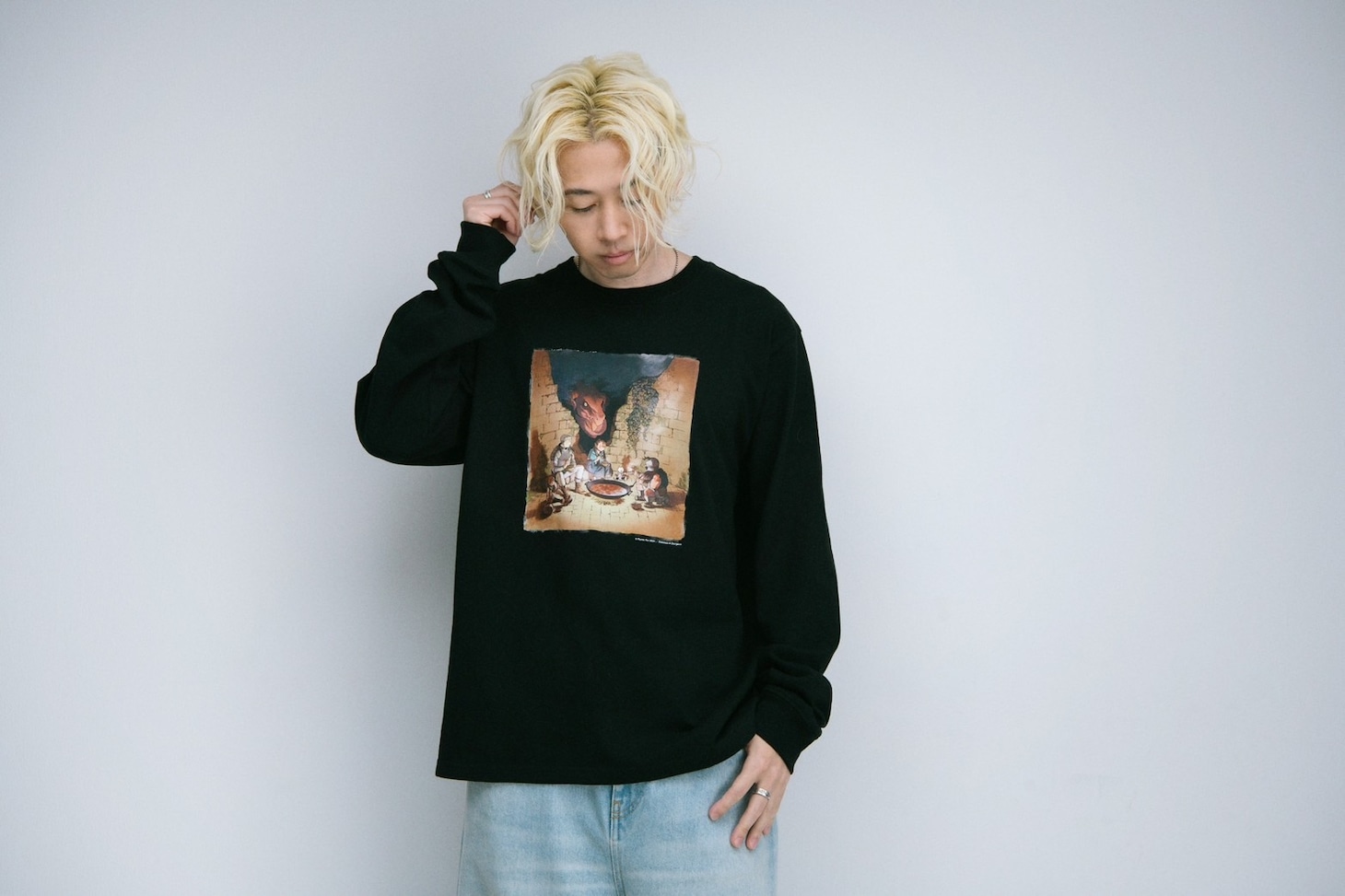 「ダンジョン飯×BUMP OF CHICKEN Long Sleeve TEE」