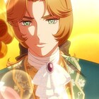 劇場アニメ「ベルばら」今日はフェルゼンの誕生日、許されぬ恋に落ちる男の場面カット