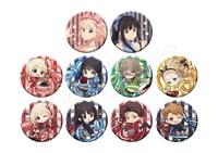 「リコリス・リコイル トレーディンググリッター缶バッジ リボンver.（全10種）」