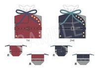 「リコリス・リコイル リコリスの制服風リボン巾着（全2種）」