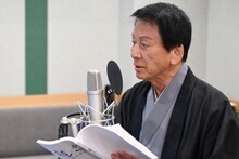 杉良太郎のアフレコ風景。