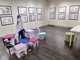 「佐野菜見展」東京会場の様子。