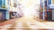 TVアニメ「前橋ウィッチーズ」の背景ボード。