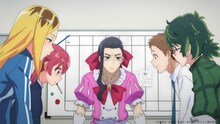アニメ「株式会社マジルミエ」第2弾PVより。(c)岩田雪花・青木裕／集英社・マジルミエ製作委員会
