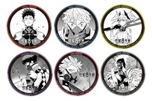 ランダムで配布される特典のコースター全6種。(c)松本直也／集英社