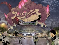 松本直也描き下ろしの「怪獣百景」。 (c)松本直也／集英社