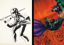 「寺沢武一の世界 ARTWORKS 1955-2023」に収録された「貴重！発掘資料」。