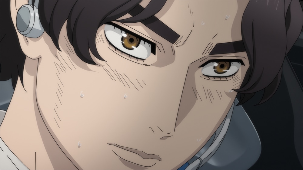 TVアニメ「『MFゴースト』2nd Season」第3弾PVより。 (c)しげの秀一・講談社／MF ゴースト製作委員会