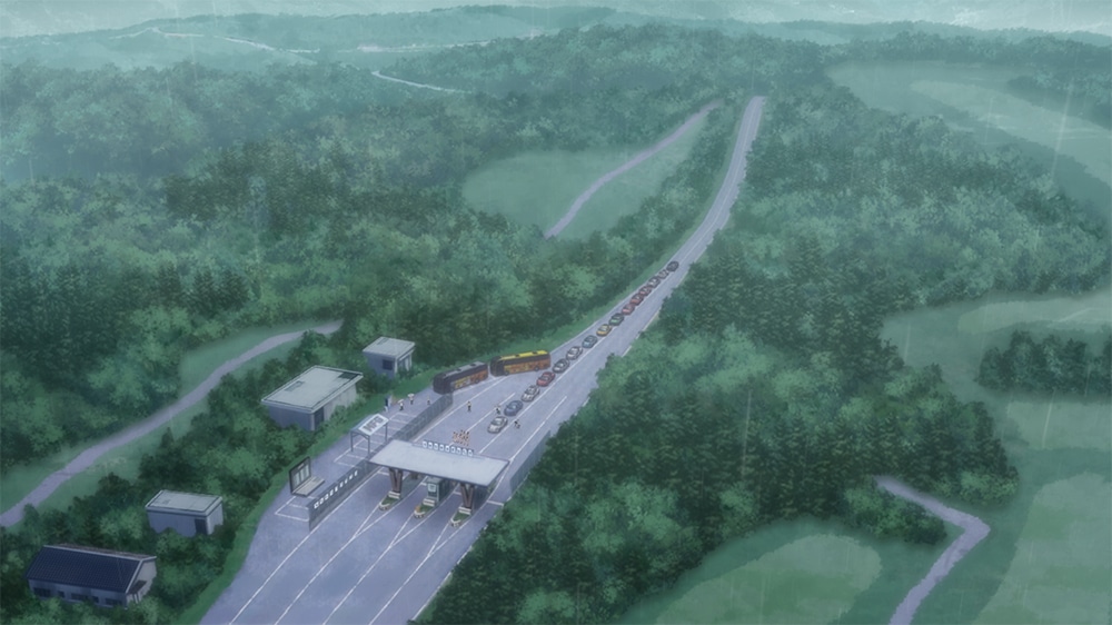 TVアニメ「『MFゴースト』2nd Season」第3弾PVより。 (c)しげの秀一・講談社／MF ゴースト製作委員会