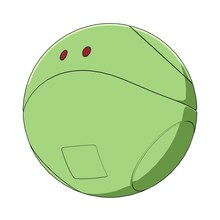 ハロ（CV：広橋涼）。かつてSUN社が製造したペット・ロボット。主人公のハロには独自改造が施されており、時に手厚くサポートし、時に邪魔することもある愛すべき相棒的存在である。