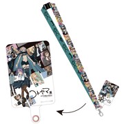 「画業10周年記念 コトヤマ展」で販売される「フォンタブ＆ネックストラップ」。