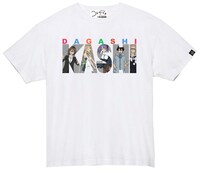 「画業10周年記念 コトヤマ展」で販売されるオリジナルTシャツの1種。