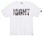 「画業10周年記念 コトヤマ展」で販売されるオリジナルTシャツの1種。