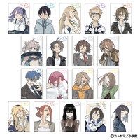 入場者特典のブロマイドは手渡しではなく、くじが綴じられた束から1枚引き抜くことでゲットできる。