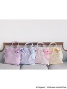 「Maison de FLEUR×ちいかわ 刺繍ダブルリボントートバッグ」