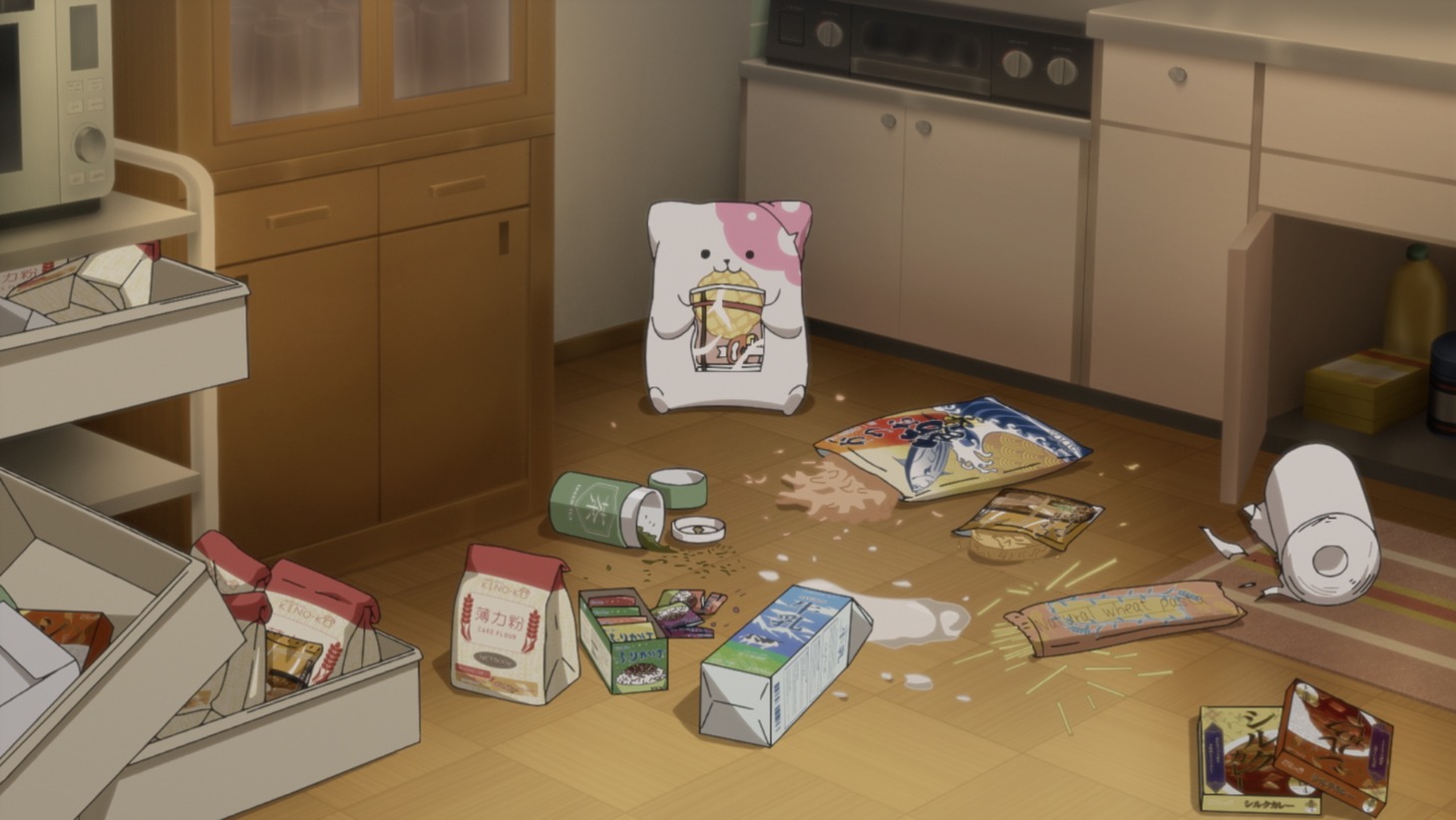 TVアニメ「きのこいぬ」本PV第2弾の場面カット。 (c)蒼星きまま・徳間書店/星鳩町きのこ研究所