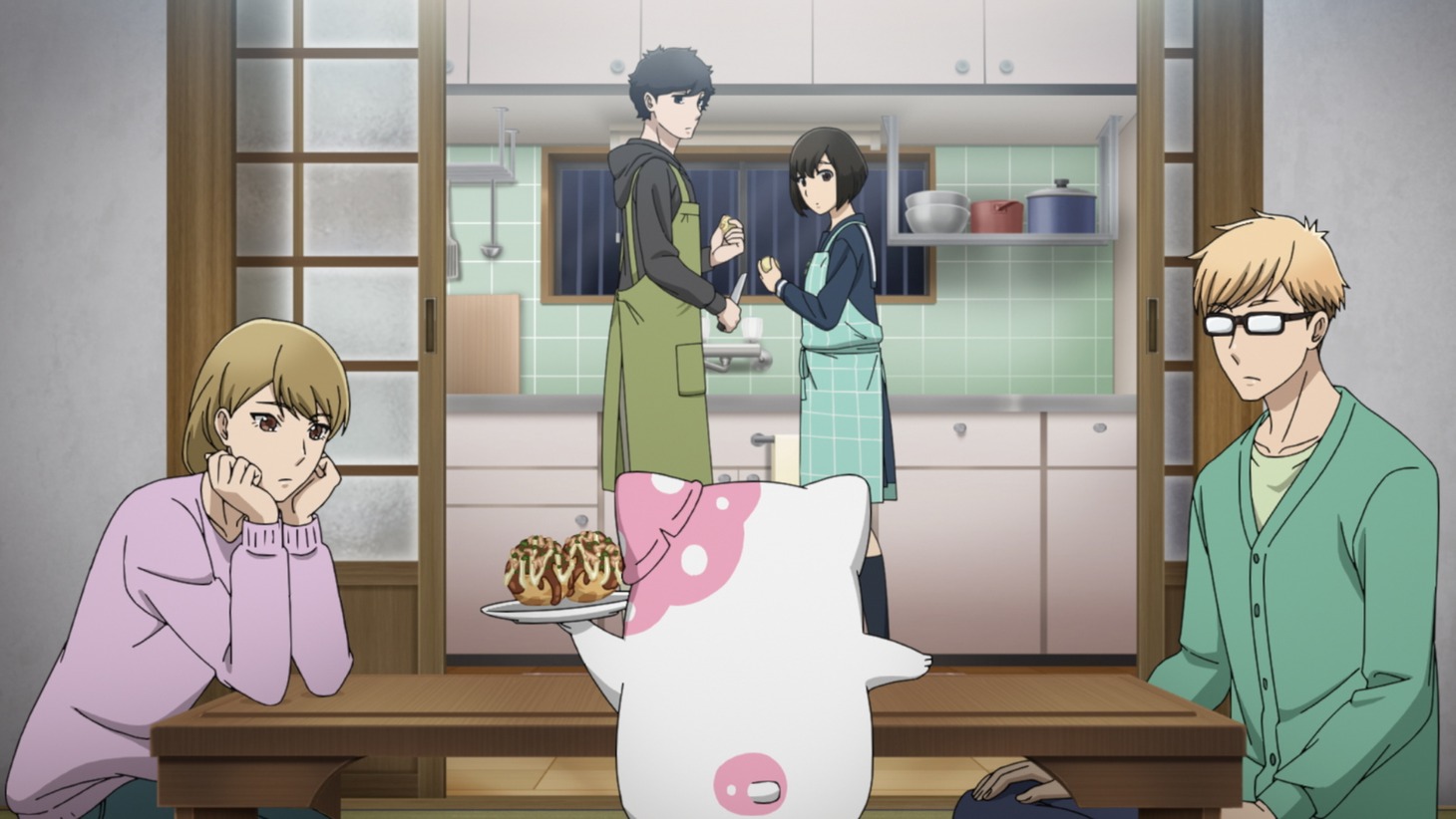 TVアニメ「きのこいぬ」本PV第2弾の場面カット。 (c)蒼星きまま・徳間書店/星鳩町きのこ研究所
