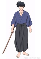 九能帯刀（CV：杉田智和）。風林館高校に通う2年生で、天道なびきのクラスメイト。剣道部主将で自称「高校剣道界期待の超新星、風林館高校の蒼い雷（いかずち）」。あかねに思いを寄せている。  (c)高橋留美子・小学館/「らんま1/2」製作委員会